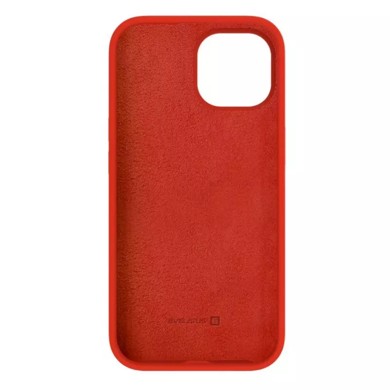 Evelatus Apple iPhone 15 Premium Soft Touch siliconen hoesje rood