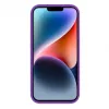 Evelatus Apple iPhone 15 Plus Premium Soft Touch siliconen hoesje diep paars