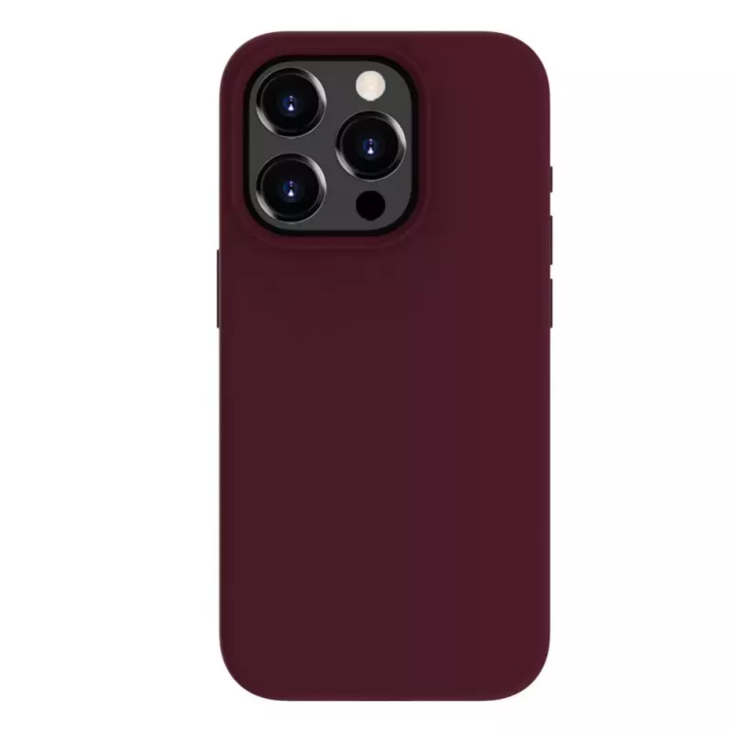 Evelatus Apple iPhone 15 Pro premium soft touch silicone hoesje Midnight Blue