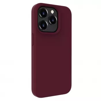 Evelatus Apple iPhone 15 Pro premium soft touch silicone hoesje Midnight Blue