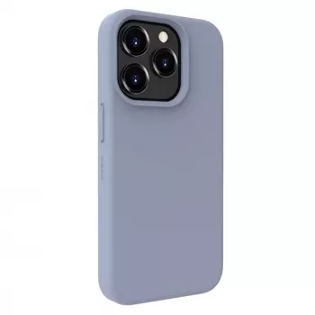 Evelatus Apple iPhone 15 Pro Premium Soft Touch silicone case lavendelgrijs