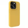 Evelatus Apple iPhone 15 Pro Premium Soft Touch siliconen hoesje goud