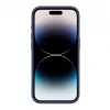 Evelatus Apple iPhone 15 Pro Max premium soft touch silicone hoesje Midnight Blue
