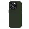 Evelatus Apple iPhone 15 Pro Max Premium Soft Touch silicone case donker olijfgroen
