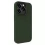 Evelatus Apple iPhone 15 Pro Max Premium Soft Touch silicone case donker olijfgroen