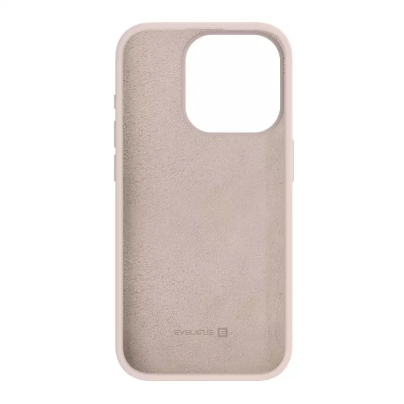 Evelatus Apple iPhone 15 Pro Max premium soft touch silicone hoesje Pink Sand