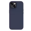 Evelatus Apple iPhone 15 premium MagSafe soft touch silicone hoesje Midnight Blue