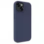 Evelatus Apple iPhone 15 premium MagSafe soft touch silicone hoesje Midnight Blue