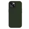 Evelatus Apple iPhone 15 Premium MagSafe Soft Touch silicone case donker olijfgroen