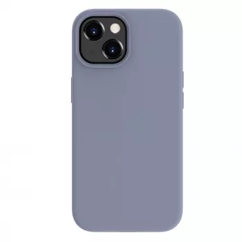 Evelatus Apple iPhone 15 Premium MagSafe Soft Touch silicone case lavendelgrijs
