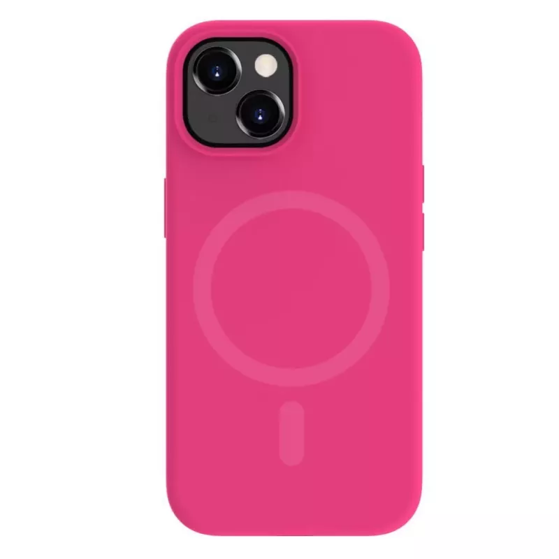 Evelatus Apple iPhone 15 Premium MagSafe Soft Touch silicone case roze