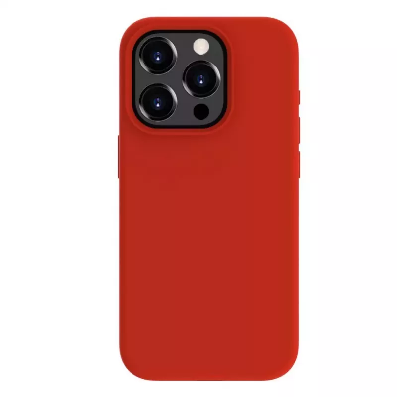 Evelatus Apple iPhone 15 Pro Premium MagSafe Soft Touch silicone hoesje rood