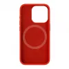 Evelatus Apple iPhone 15 Pro Premium MagSafe Soft Touch silicone hoesje rood