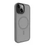 Evelatus Apple iPhone 15 hybride hoesje met MagSafe PC+TPU zilver