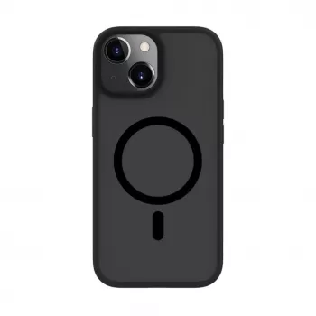 Evelatus Apple iPhone 15 Plus hybride hoesje met MagSafe PC+TPU zwart