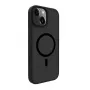 Evelatus Apple iPhone 15 Plus hybride hoesje met MagSafe PC+TPU zwart