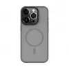 Evelatus Apple iPhone 15 Pro Max hybride hoesje met MagSafe PC+TPU zilver