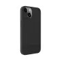 Evelatus Apple iPhone 15 Plus Plastic Leather MagSafe back cover zwart