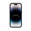 Evelatus Apple iPhone 15 Pro Plastic Leather MagSafe back cover grijs