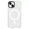 Evelatus Apple iPhone 15 Plus Clear Case PC+TPU met MagSafe transparant