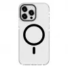 Evelatus Apple iPhone 15 Pro Max clear case PC+TPU met MagSafe transparant zwart