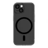 Evelatus Apple iPhone 15 Clear Case met MagSafe en camerabescherming transparant zwart