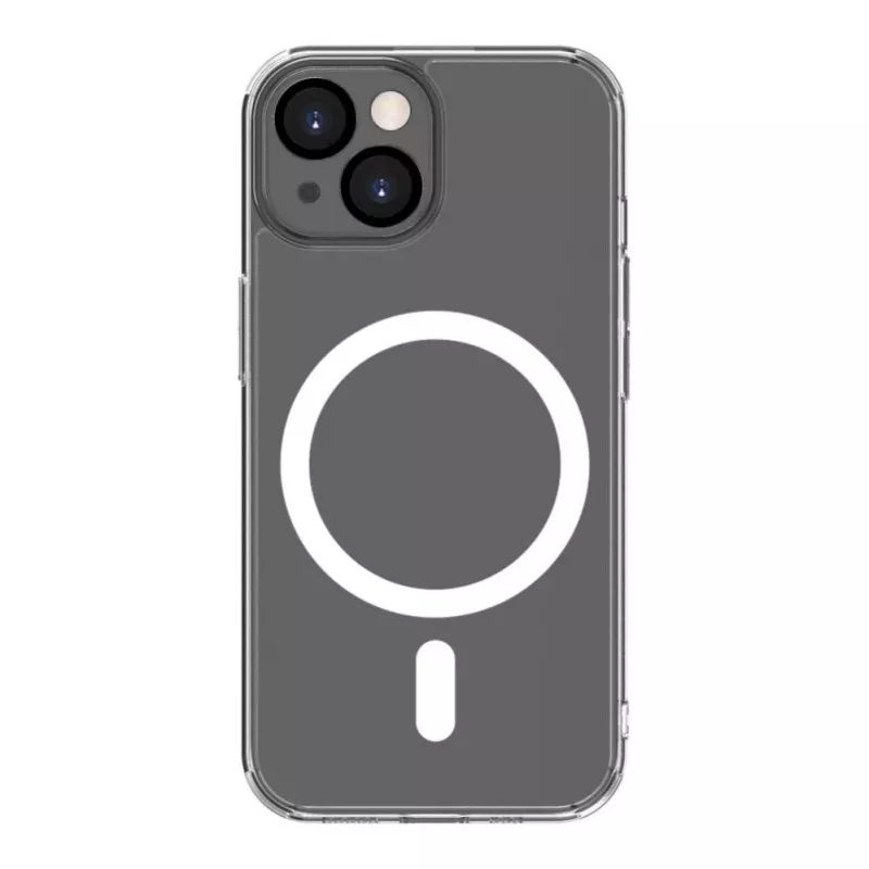 Evelatus Apple iPhone 15 Clear Case met MagSafe en camerabescherming transparant