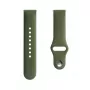 Evelatus Watch 20mm silicone Loop horlogebandje (130mm M/L) donkergroen