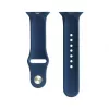 Evelatus Watch 42/44/45mm silicone Loop horlogebandje (140mm M/L) blauw