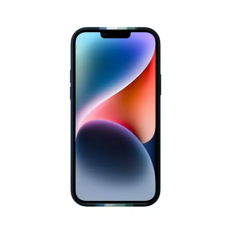 Evelatus Apple iPhone 15 silicone hoesje meerkleurig groen