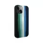 Evelatus Apple iPhone 15 silicone hoesje meerkleurig groen