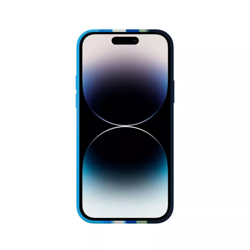 Evelatus Apple iPhone 15 Pro Max silicone hoesje meerkleurig groen