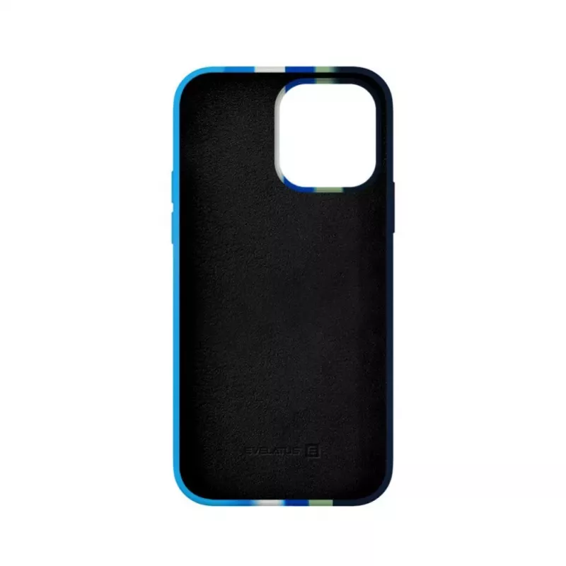 Evelatus Apple iPhone 15 Pro Max silicone hoesje meerkleurig groen