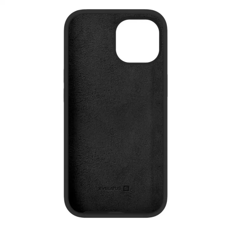 Evelatus Apple iPhone 15 Plus Premium Soft Touch silicone hoesje zwart