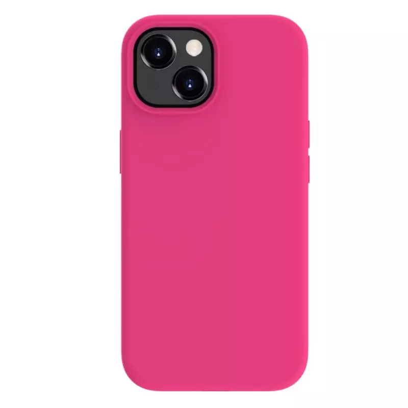 Evelatus Apple iPhone 15 Premium Soft Touch silicone hoesje roze