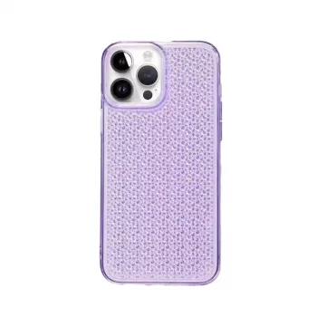 iLike Apple iPhone 14 Pro silicone hoesje Shine transparant paars