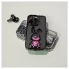 iLike Apple iPhone 15 Pro silicone case Print Desire Rabbit paars