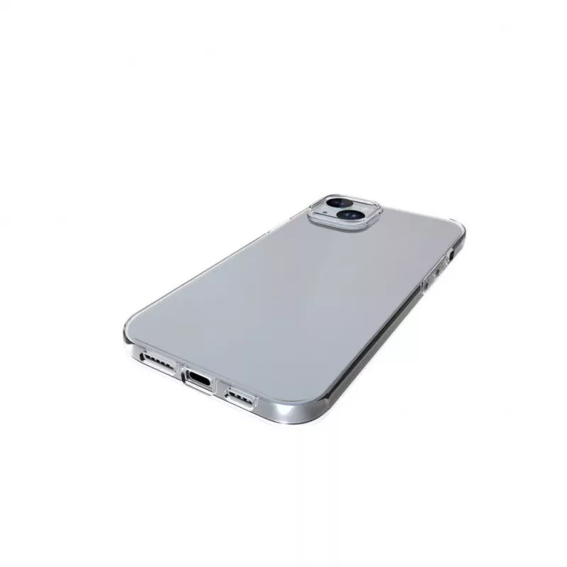 Evelatus Apple iPhone 15 Plus transparante silicone case 1,5mm TPU transparant