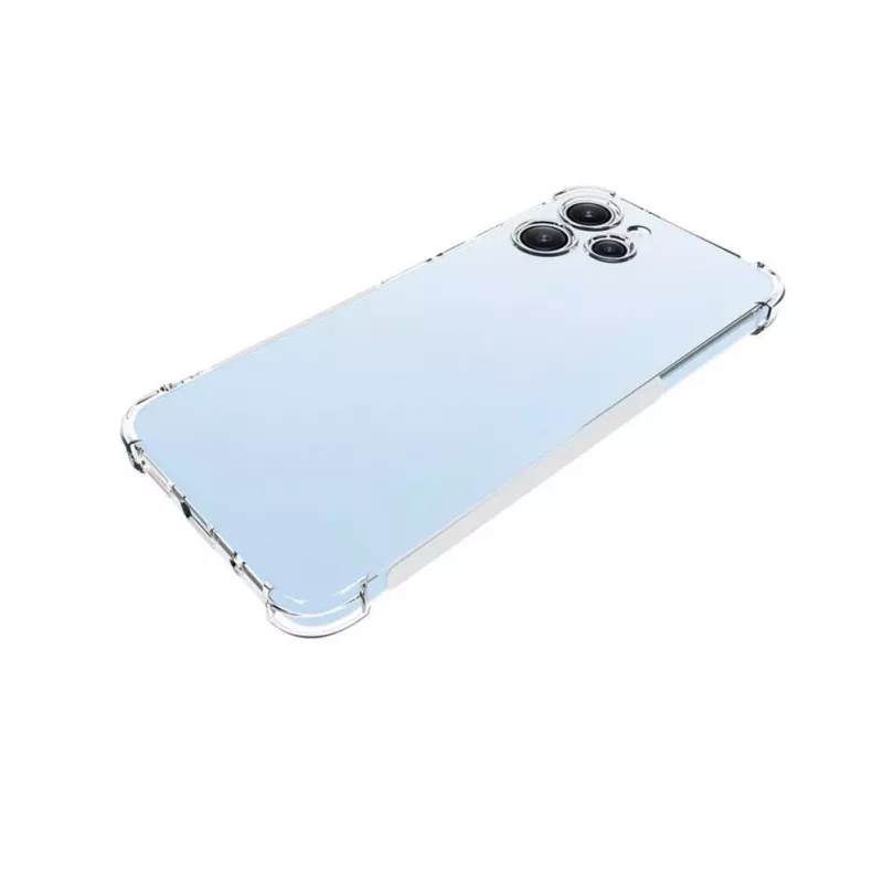 Evelatus Xiaomi Redmi 12 militaire shockproof silicone case transparant