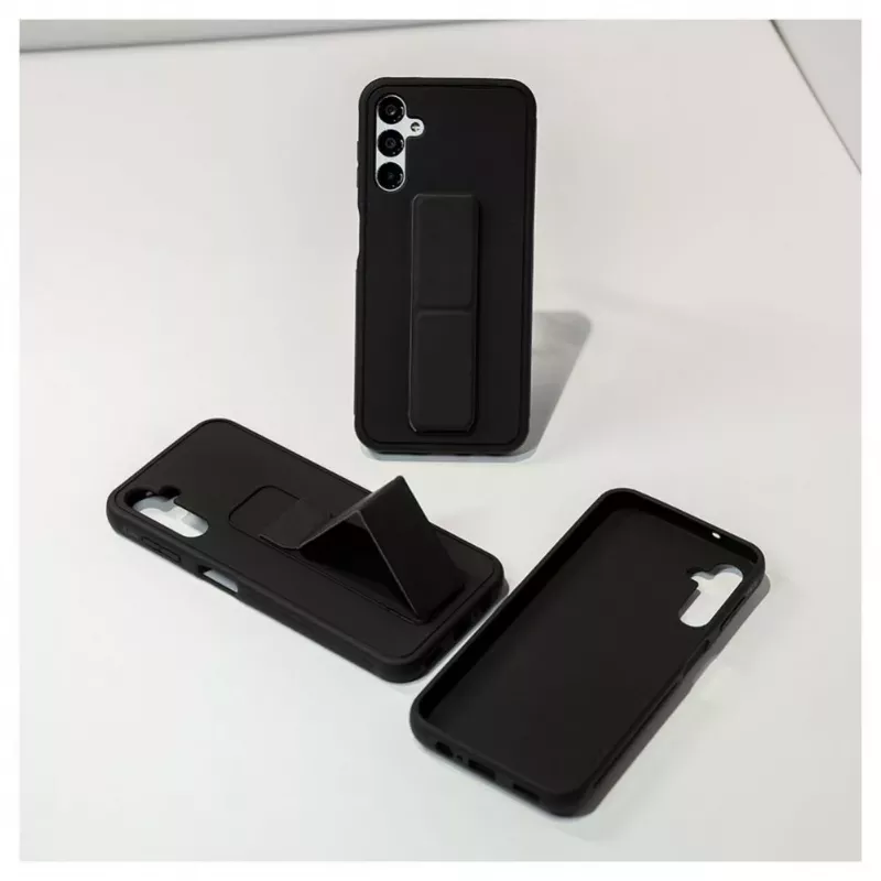 iLike Samsung Galaxy A14 5G silicone case met standaard zwart