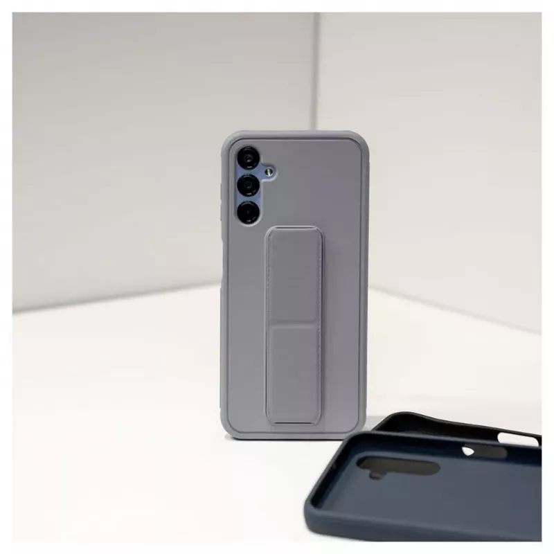 iLike Samsung Galaxy A14 5G silicone case met standaard paars