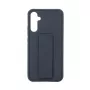 iLike Samsung Galaxy A34 5G silicone case met standaard blauw
