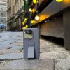 iLike Apple iPhone 14 Pro siliconen hoesje met standaard paars