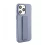 iLike Apple iPhone 14 Pro siliconen hoesje met standaard paars