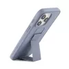 iLike Apple iPhone 15 Pro siliconen hoesje met standaard paars