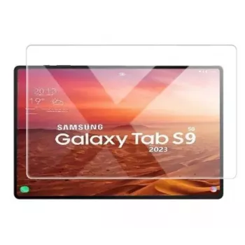 Evelatus Galaxy Tab S9 Plus 3x Strong 0,33mm Flat Clear Glass Anti-Static screenprotector
