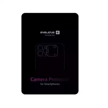 Evelatus Apple iPhone 15 Camera Lens Protector Armor zwart