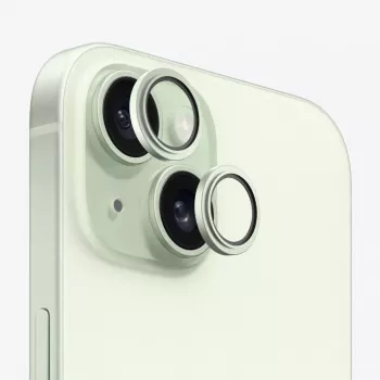 Evelatus Apple iPhone 15 Camera Lens Protector Armor groen
