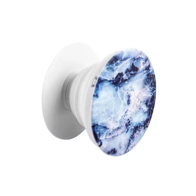 iLike Universele Pop Holder Marble Blue
