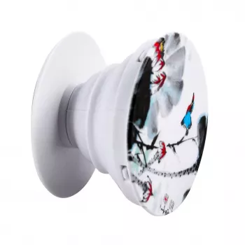 iLike Universele Pop Holder Flower White
